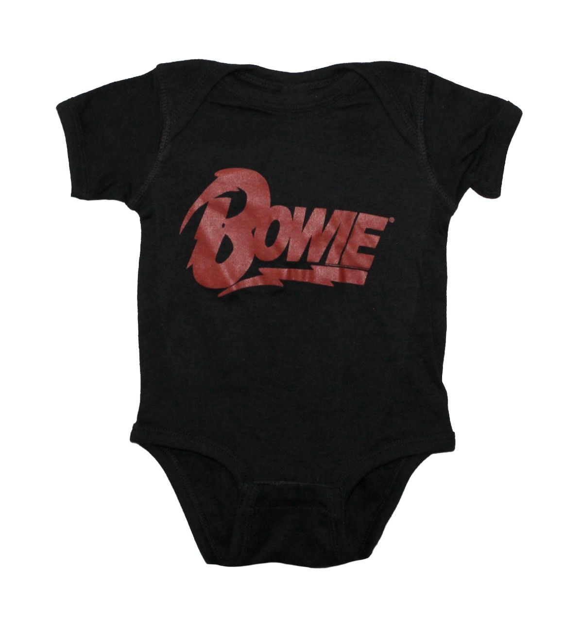 David Bowie Logo Onesie - Black