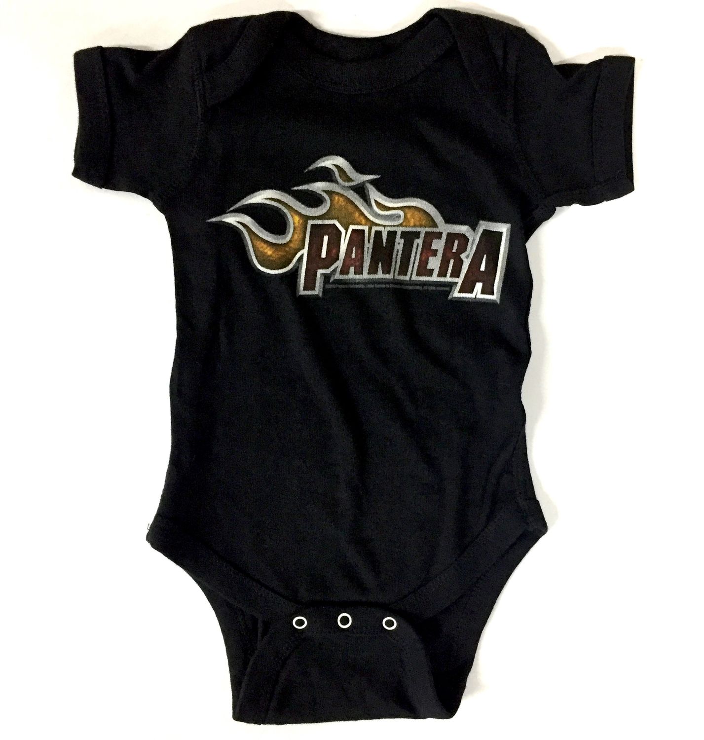 Pantera Fire Logo Onesie