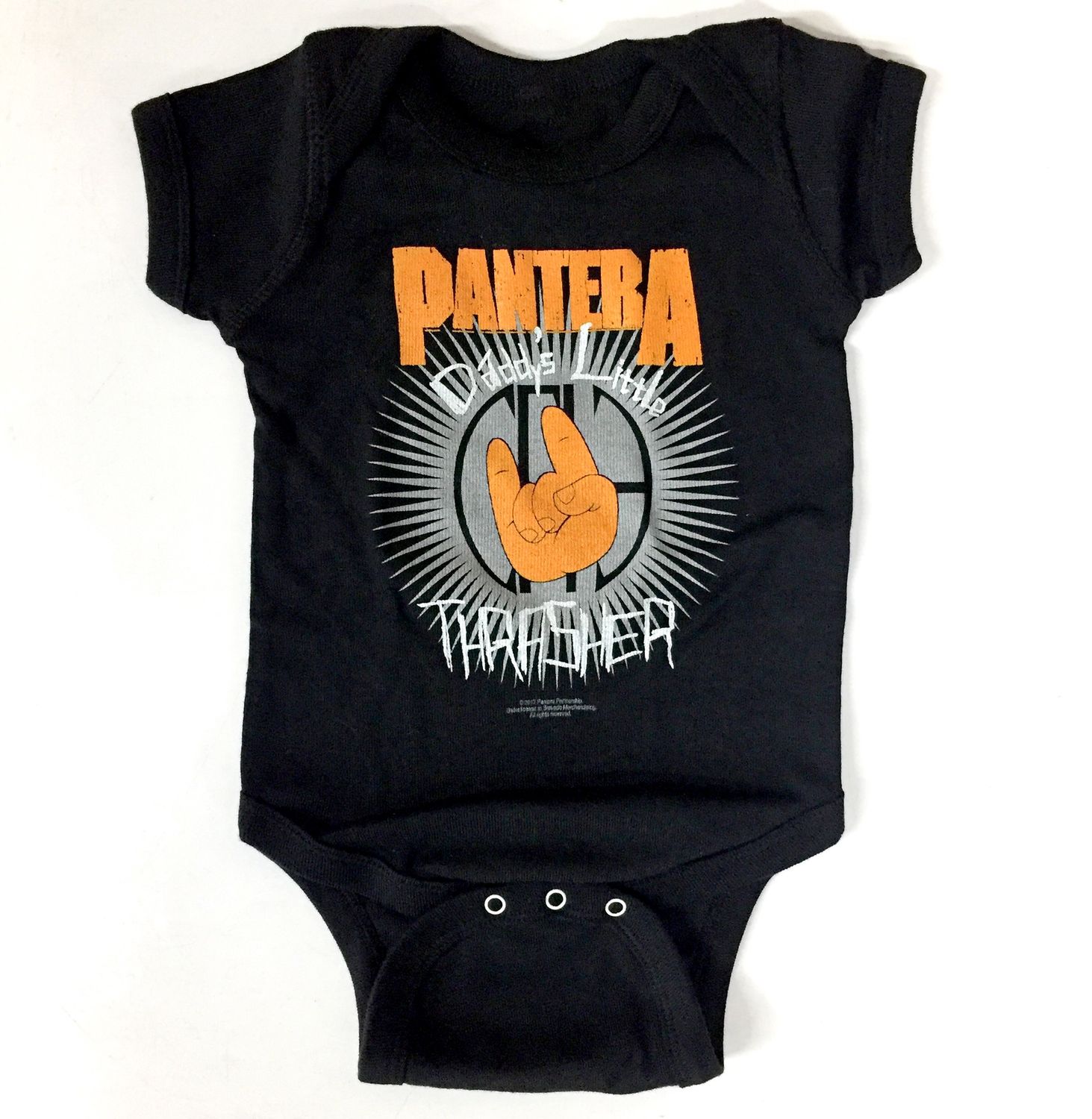 Pantera Daddy's Little Thrasher Onesie