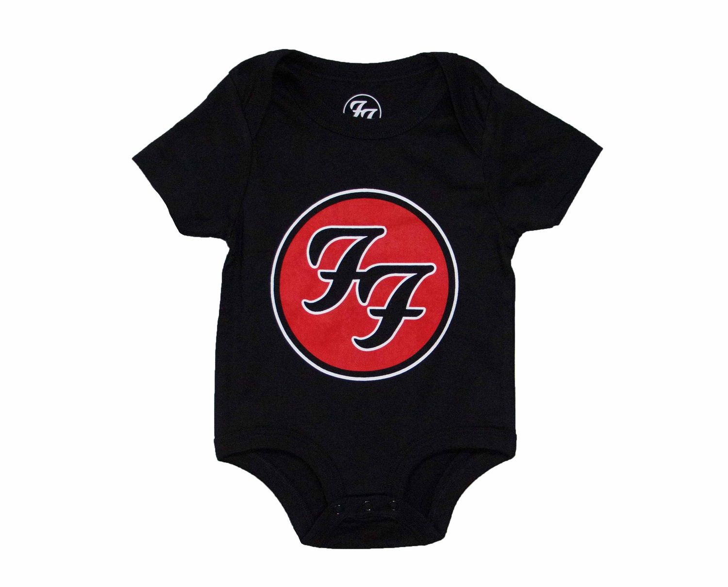 Foo Fighters - Classic Logo Baby Onesie - BLK