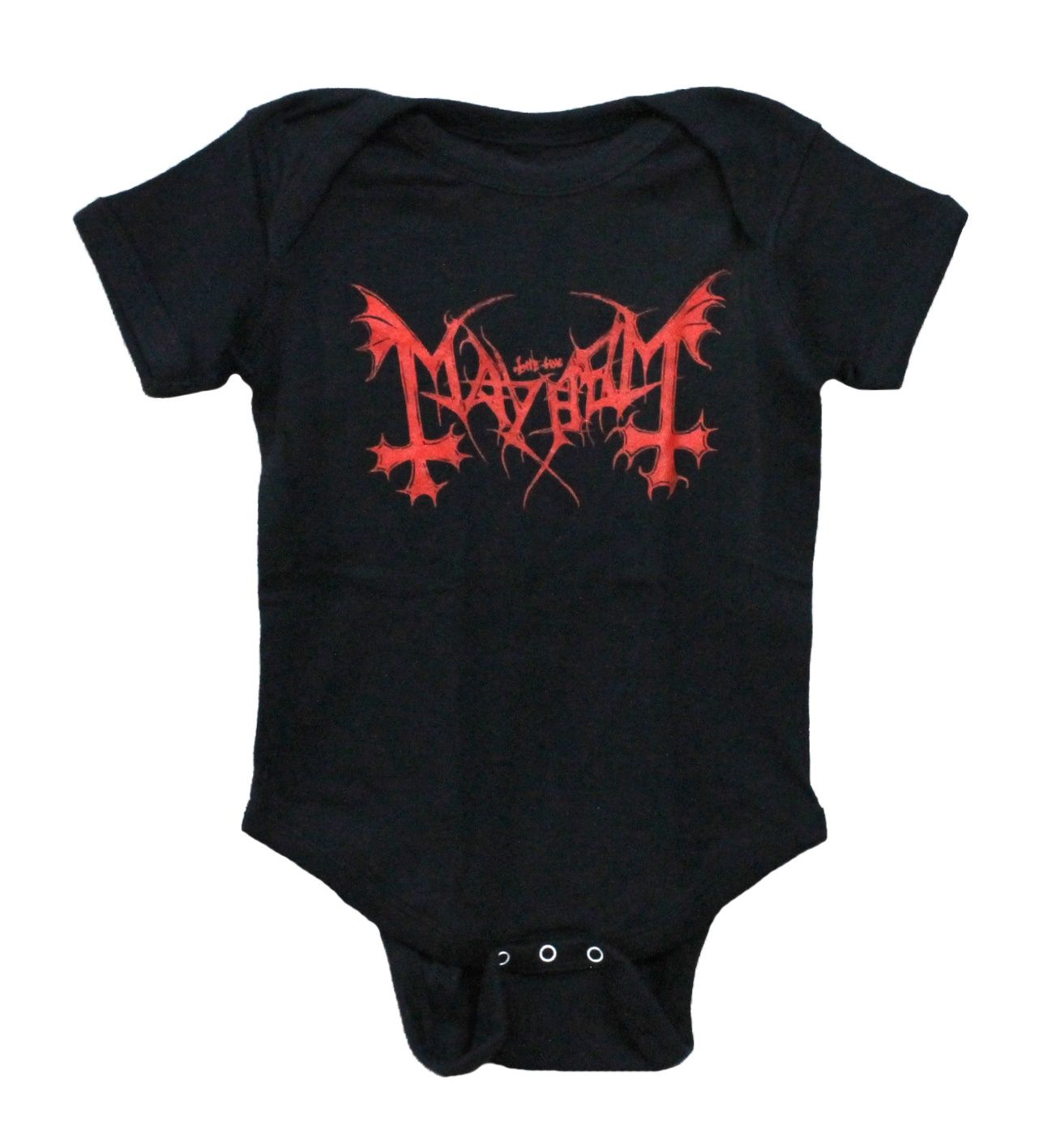 Mayhem Logo Onesie - Black