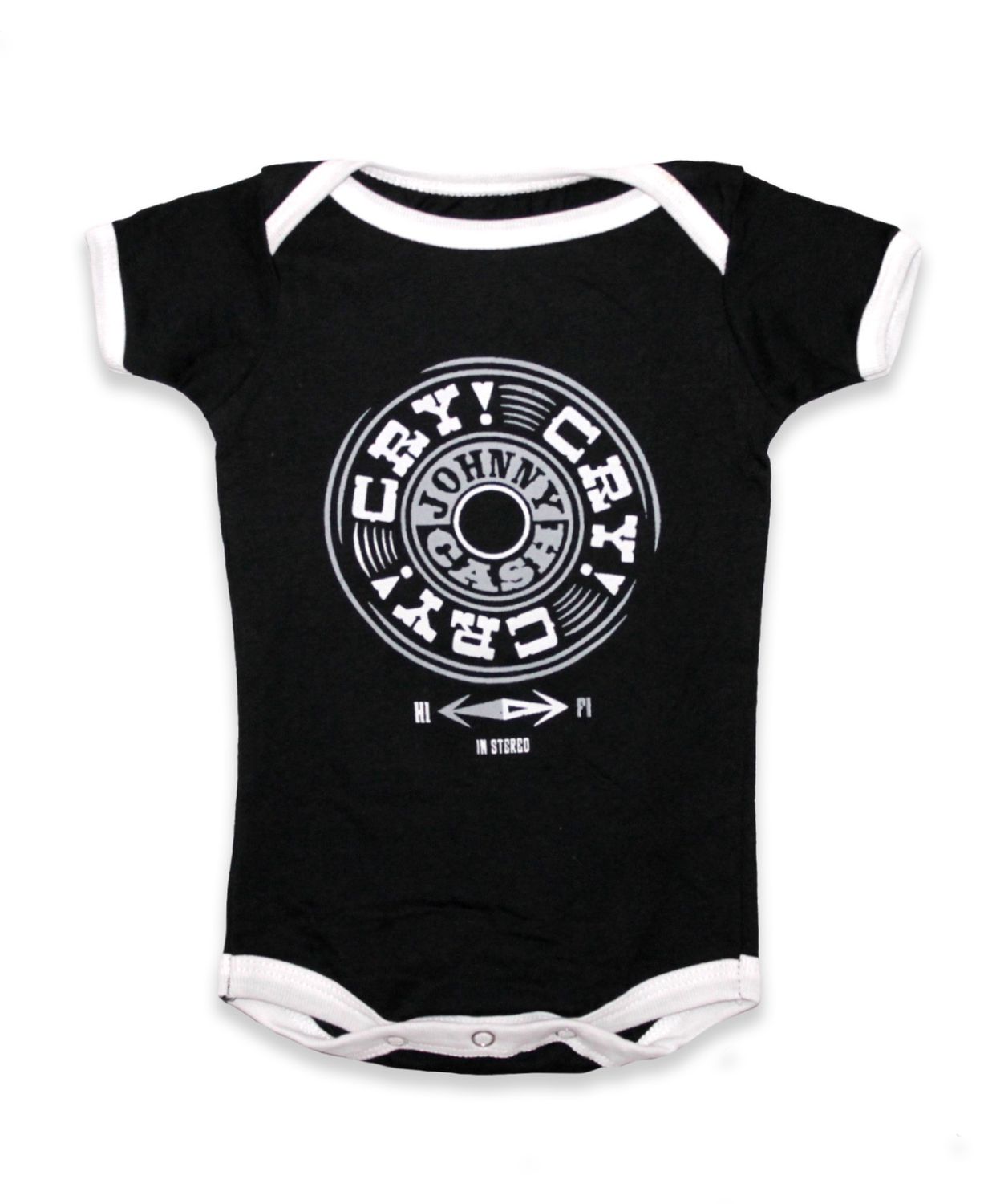 Johnny Cash Cry! Cry! Cry! Onesie