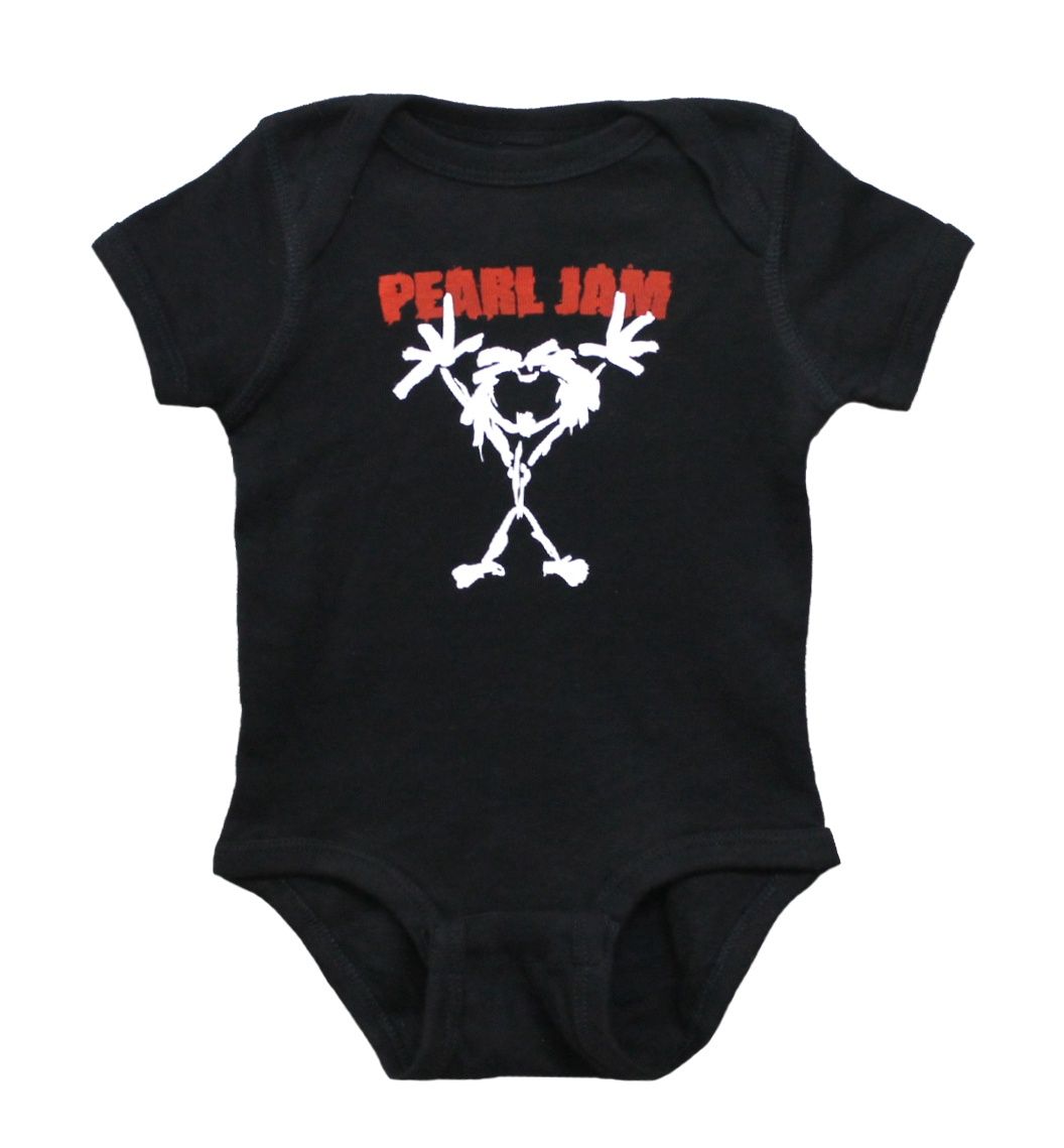 Pearl Jam Stickman Onesie - Black