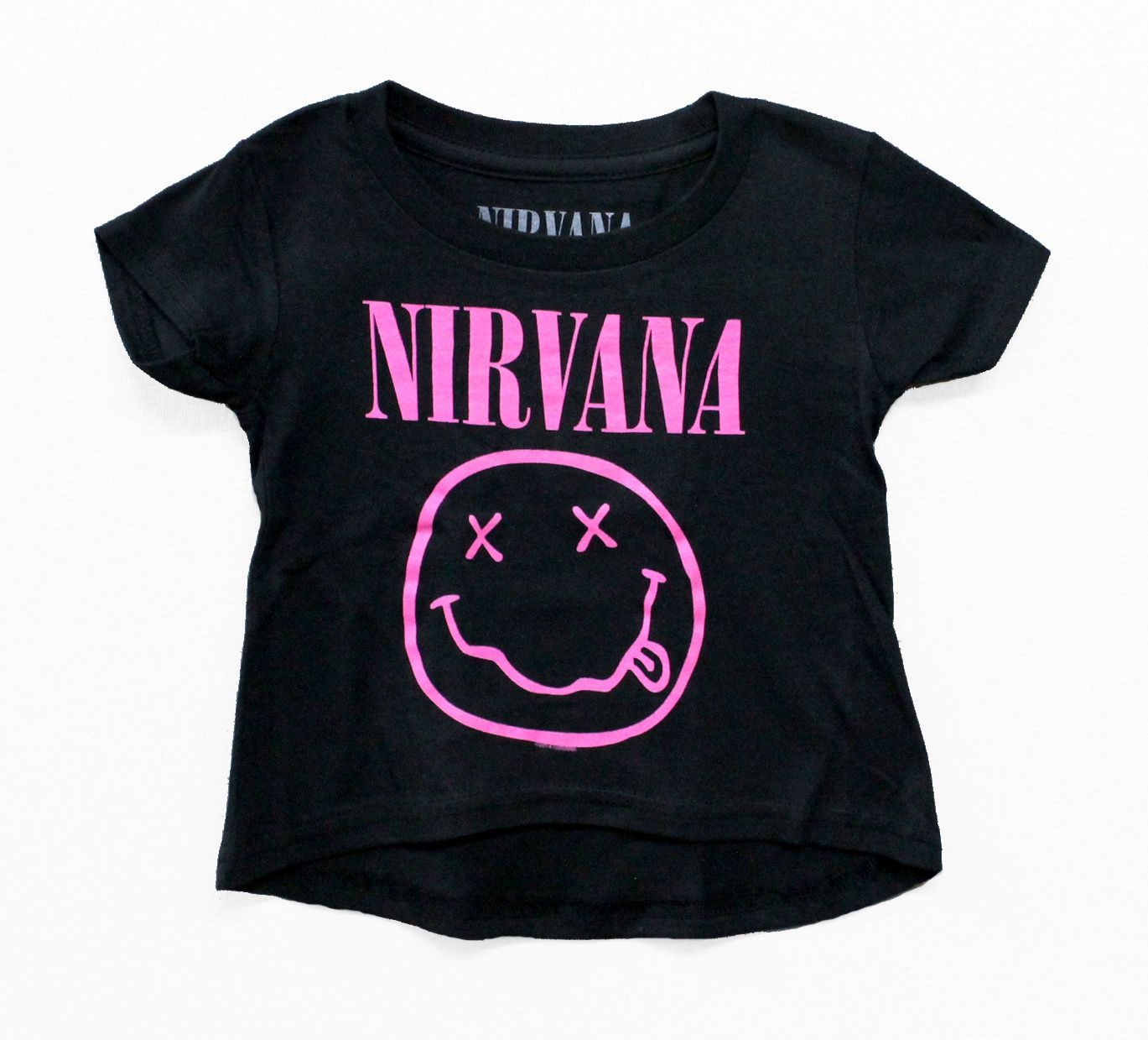 Nirvana Pink Smiley Face Baby Wear