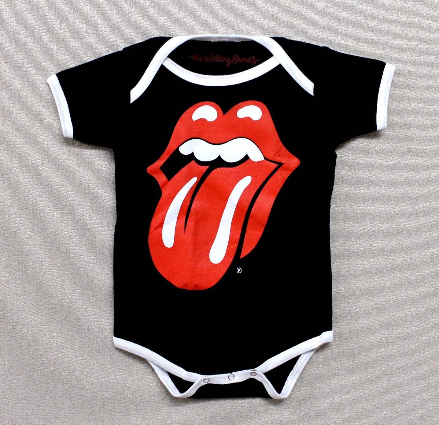 Rolling Stones Classic Tongue Onesie