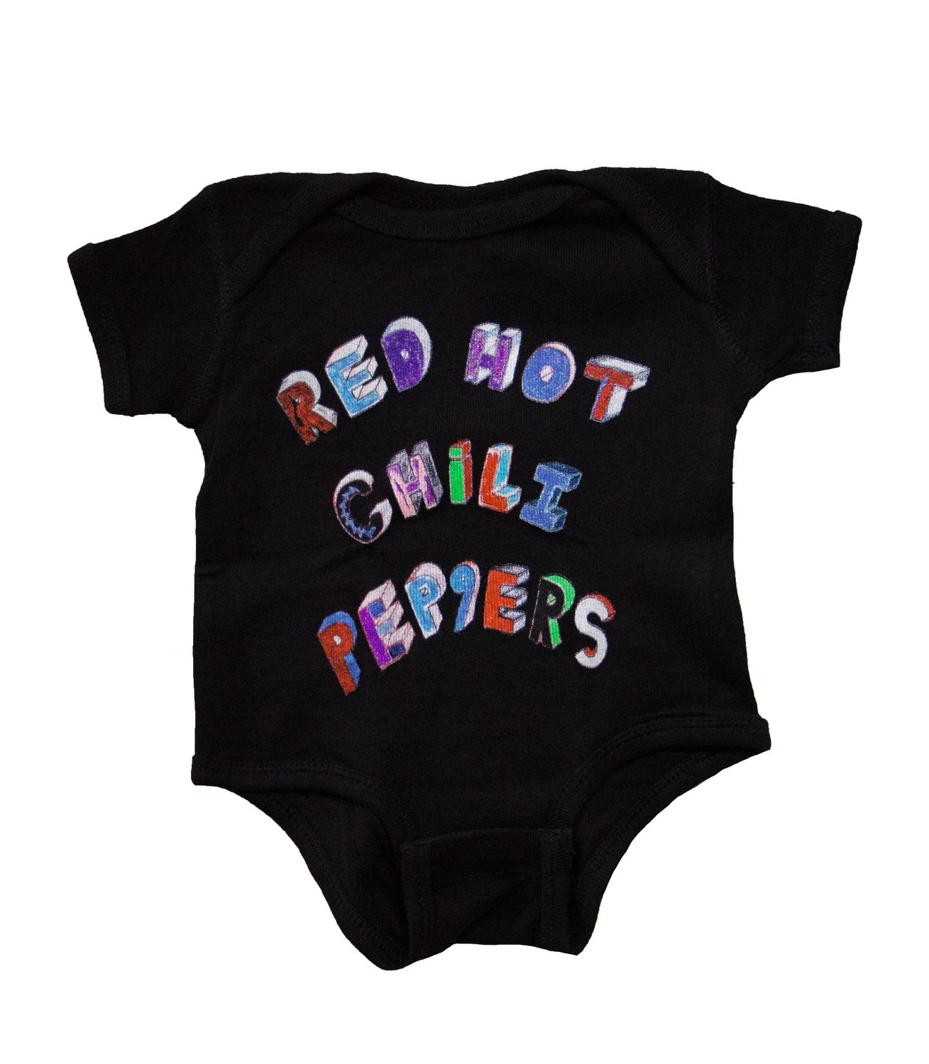 Red Hot Chili Peppers Cartoon Onesie - BLK