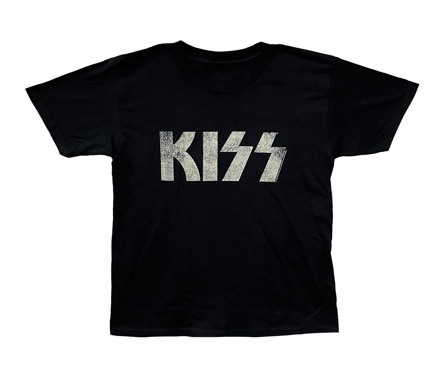 Kiss Distressed Logo - Toddler BLK