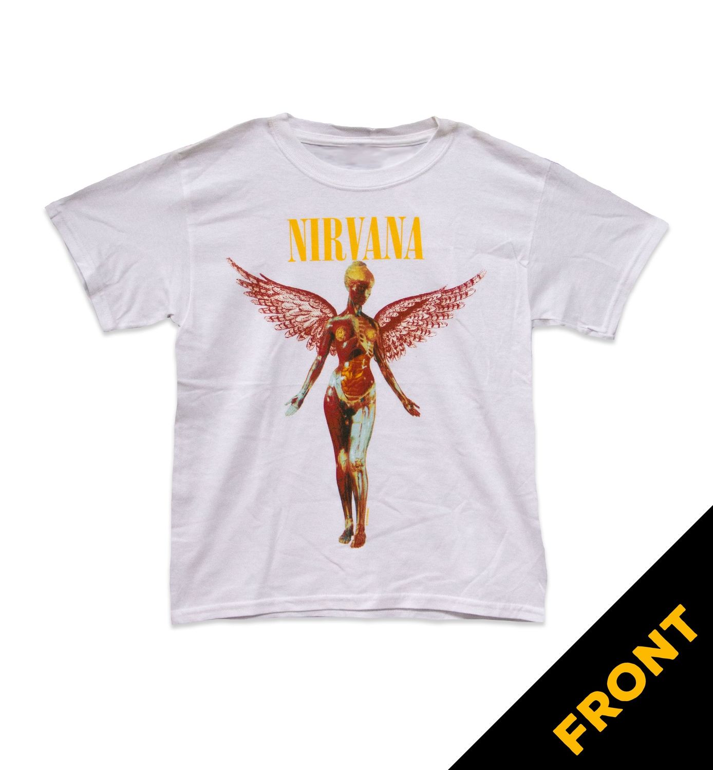 Nirvana In Utero Youth Tee-White