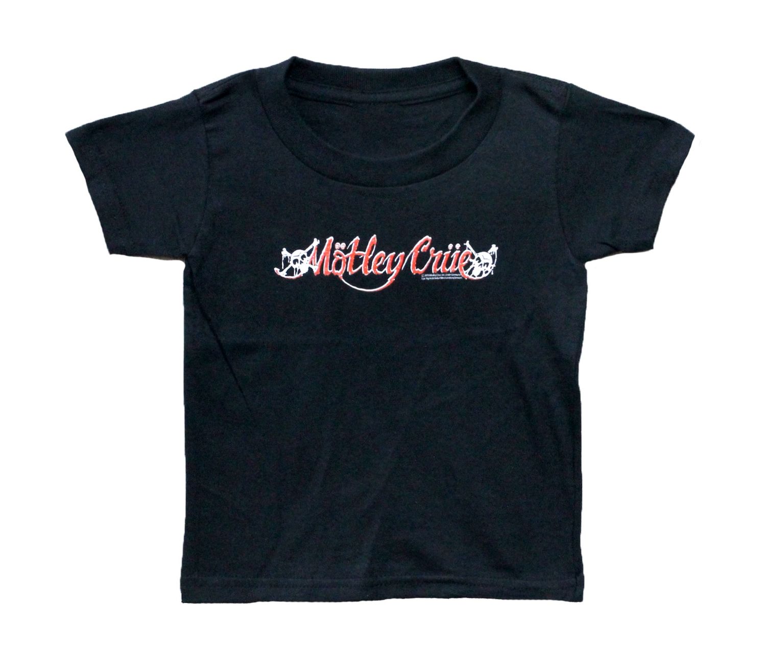 Motley Crue Logo Youth - Black