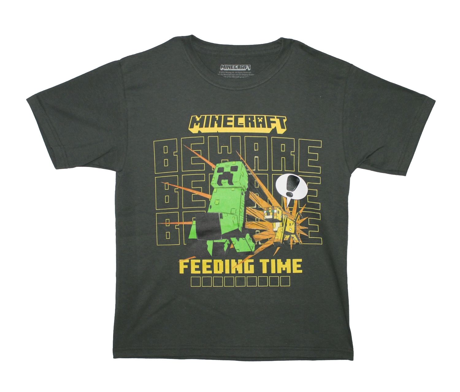Minecraft Survival Mode Youth Tee - GRY