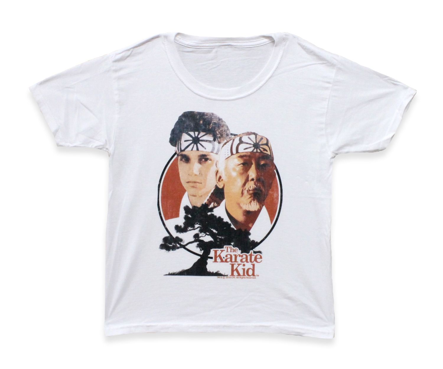Karate Kid Daniel and Miyagi Youth - White
