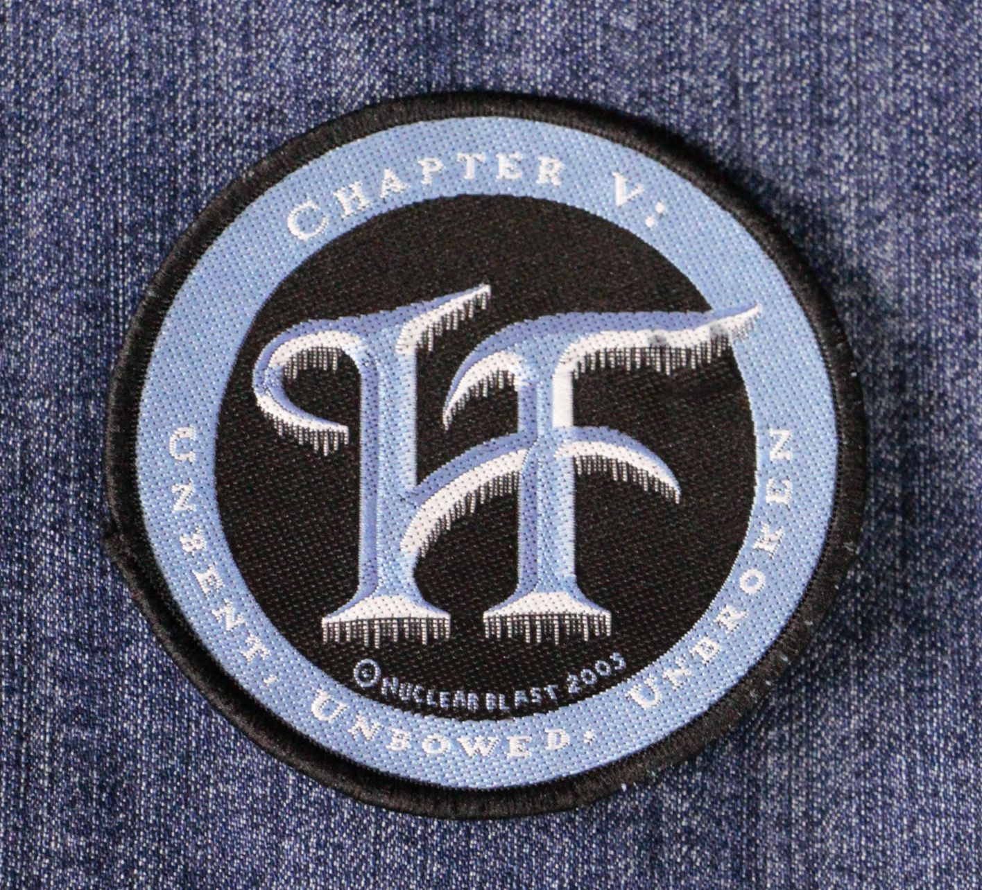 HammerFall Chapter V Sew-On Patch