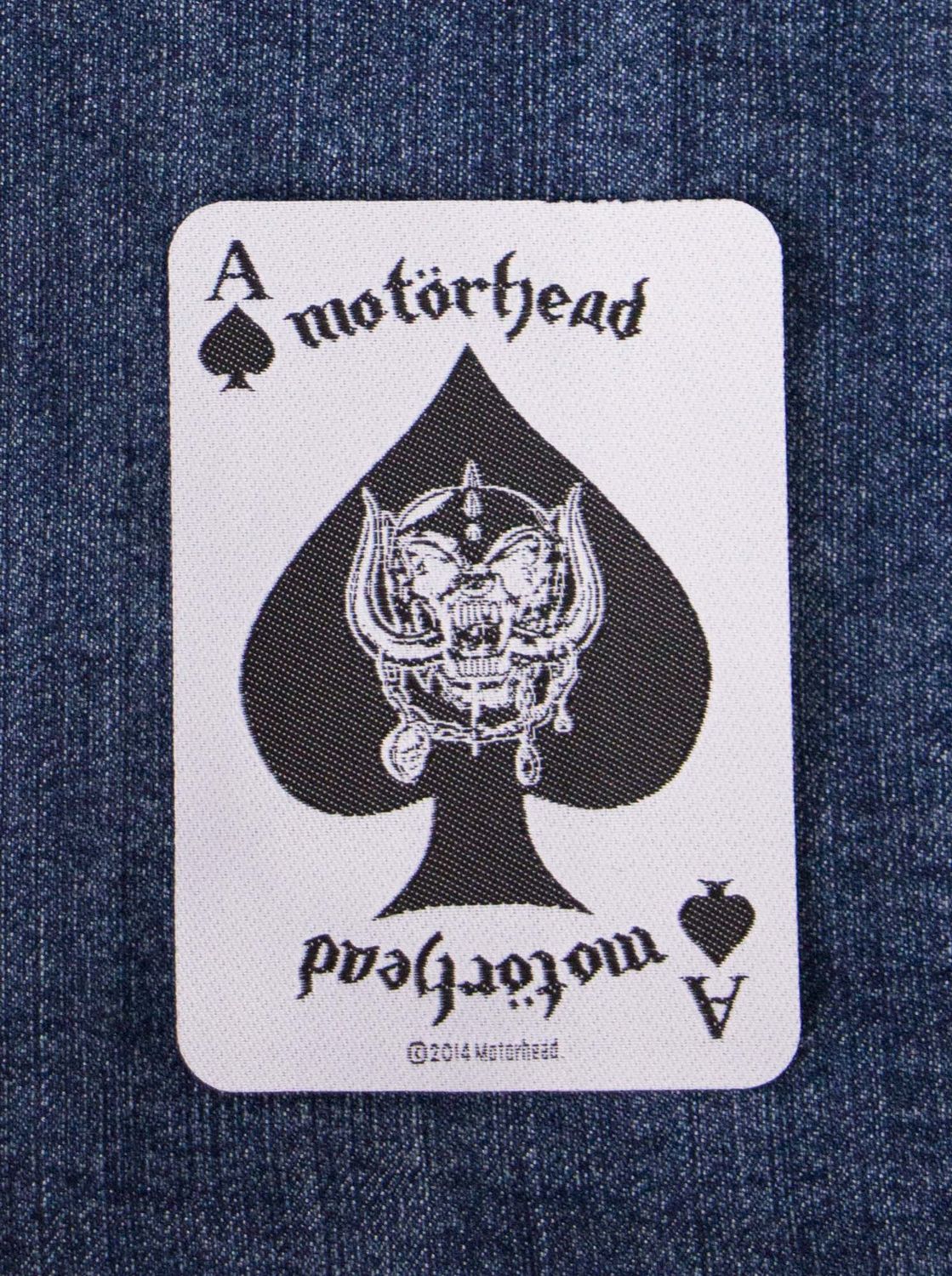 Motorhead - Ace of Spades Card - Sew-On Patch