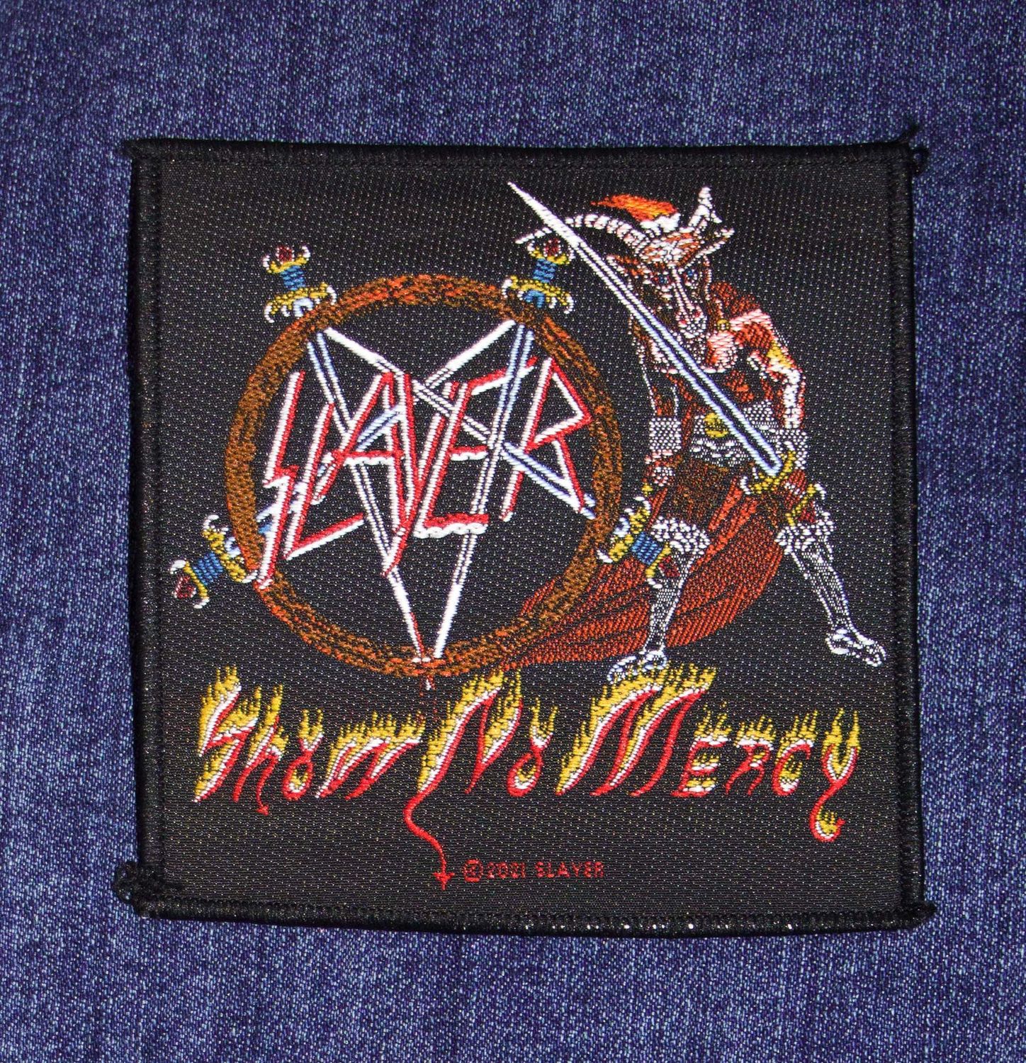 Slayer - Show No Mercy Sew-On Patch