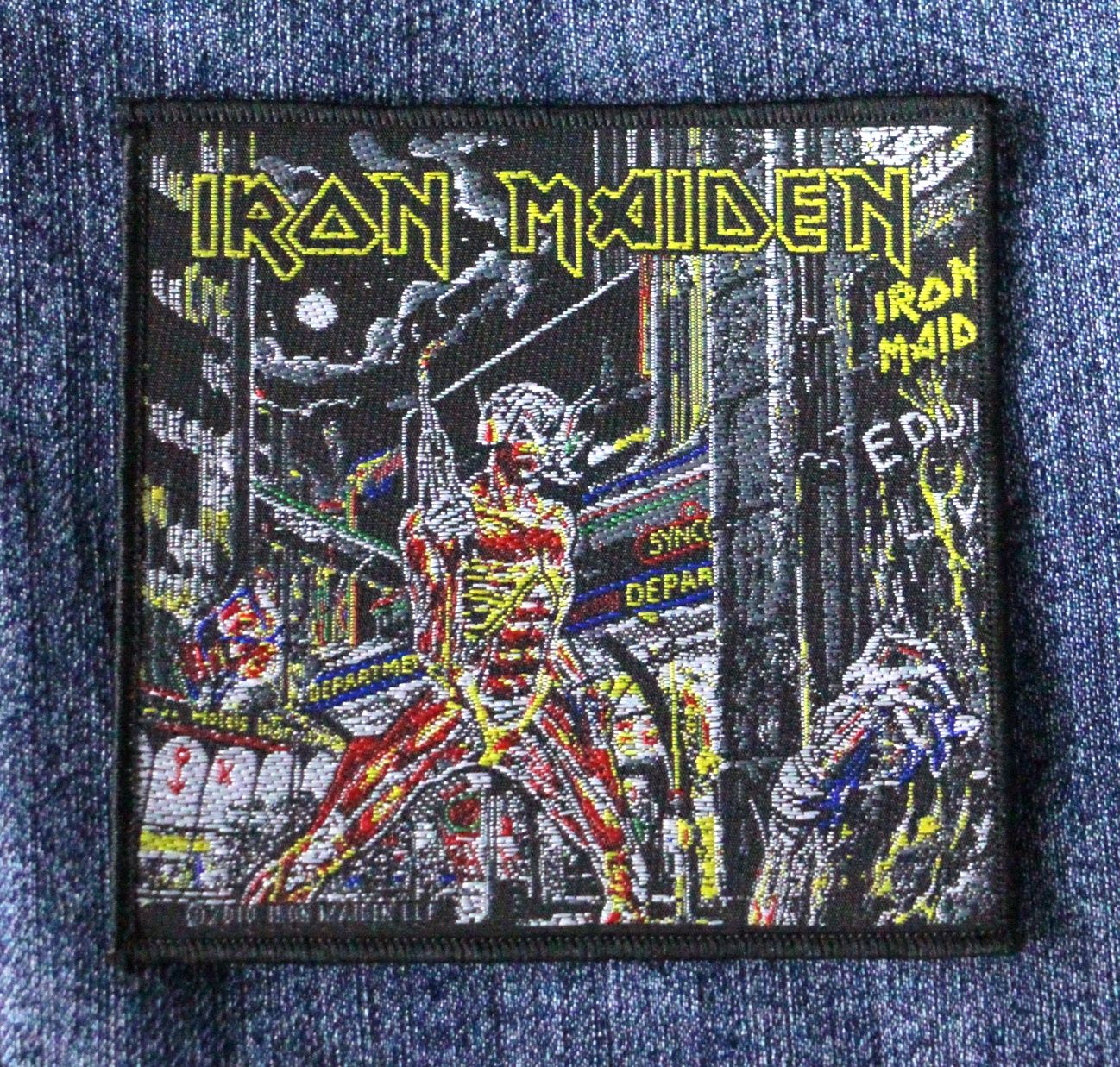 Iron Maiden Somewhere in Time Sew-On Patch
