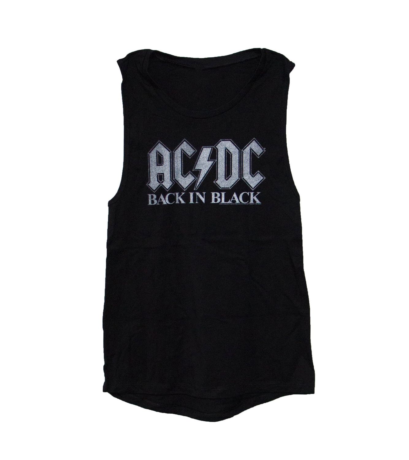 AC/DC - Back in Black Women's Muscle Tank - BLK