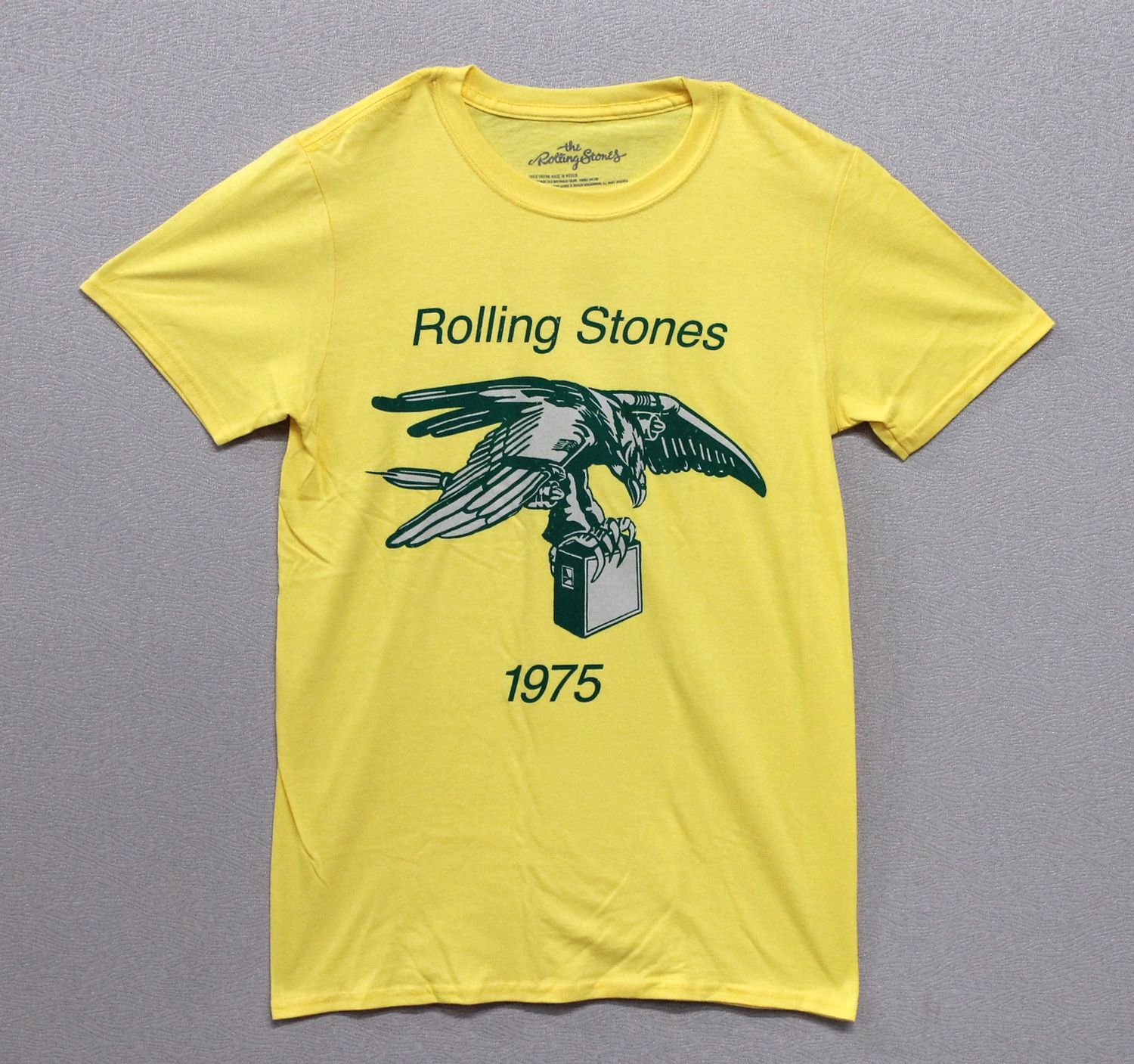 Rolling Stones Eagle Amp 1975 - Yellow