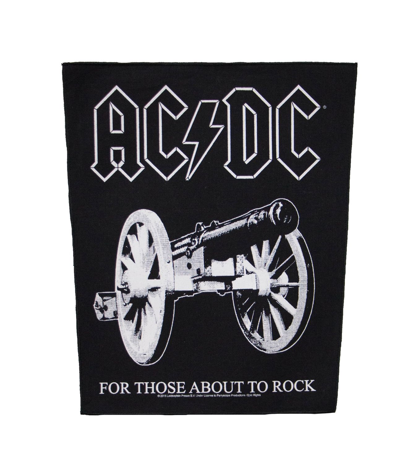 AC/DC For those About to Rock Backpatch