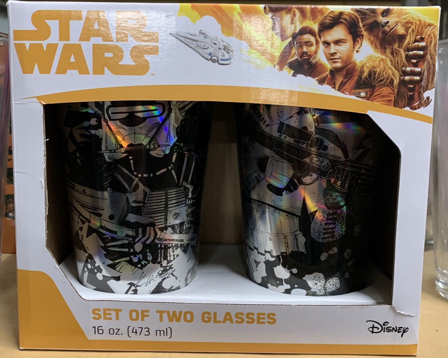 Star Wars 2 Glass Set