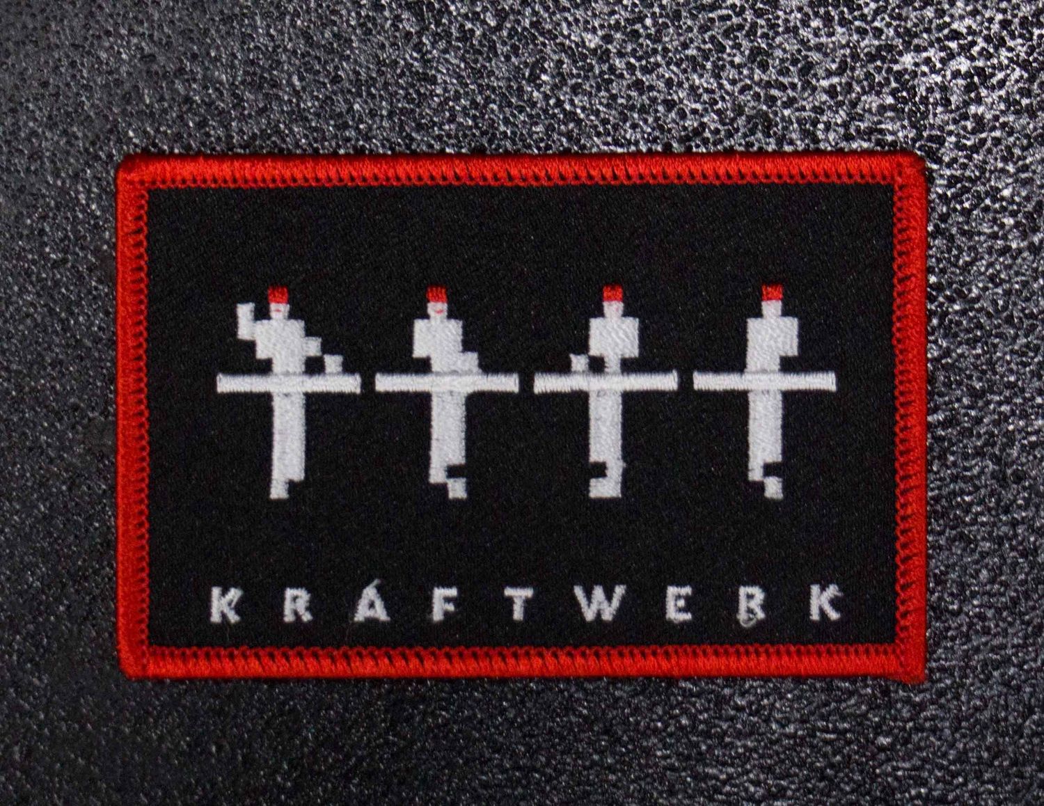 Kraftwerk - Pixel Iron-On Patch