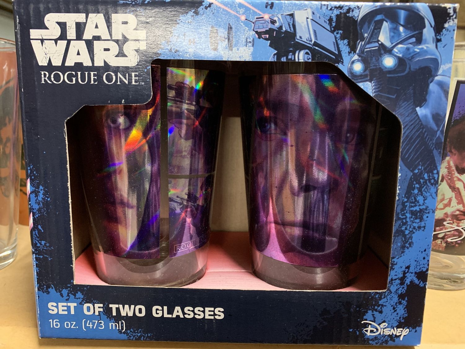 Star Wars Rogue One 2 Glass Set