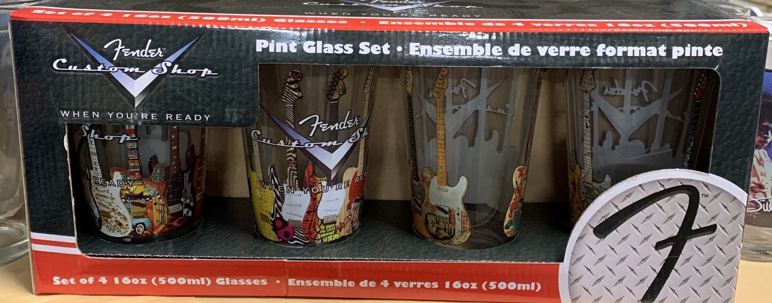 Fender Pint Glass Set