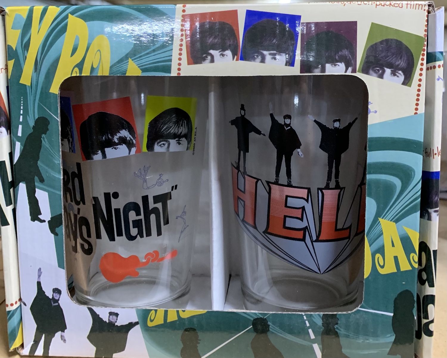 Beatles Movies Pint Glass Set