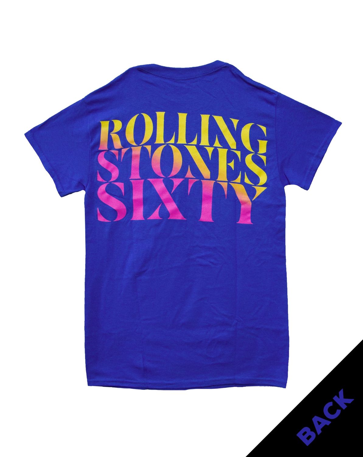 Rolling Stones 60th Gradient Text - BLU