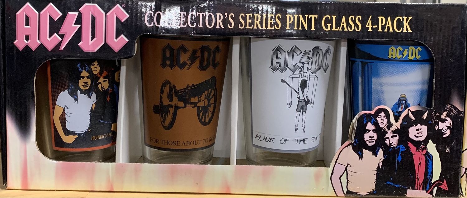 AC/DC Pint Glass Set