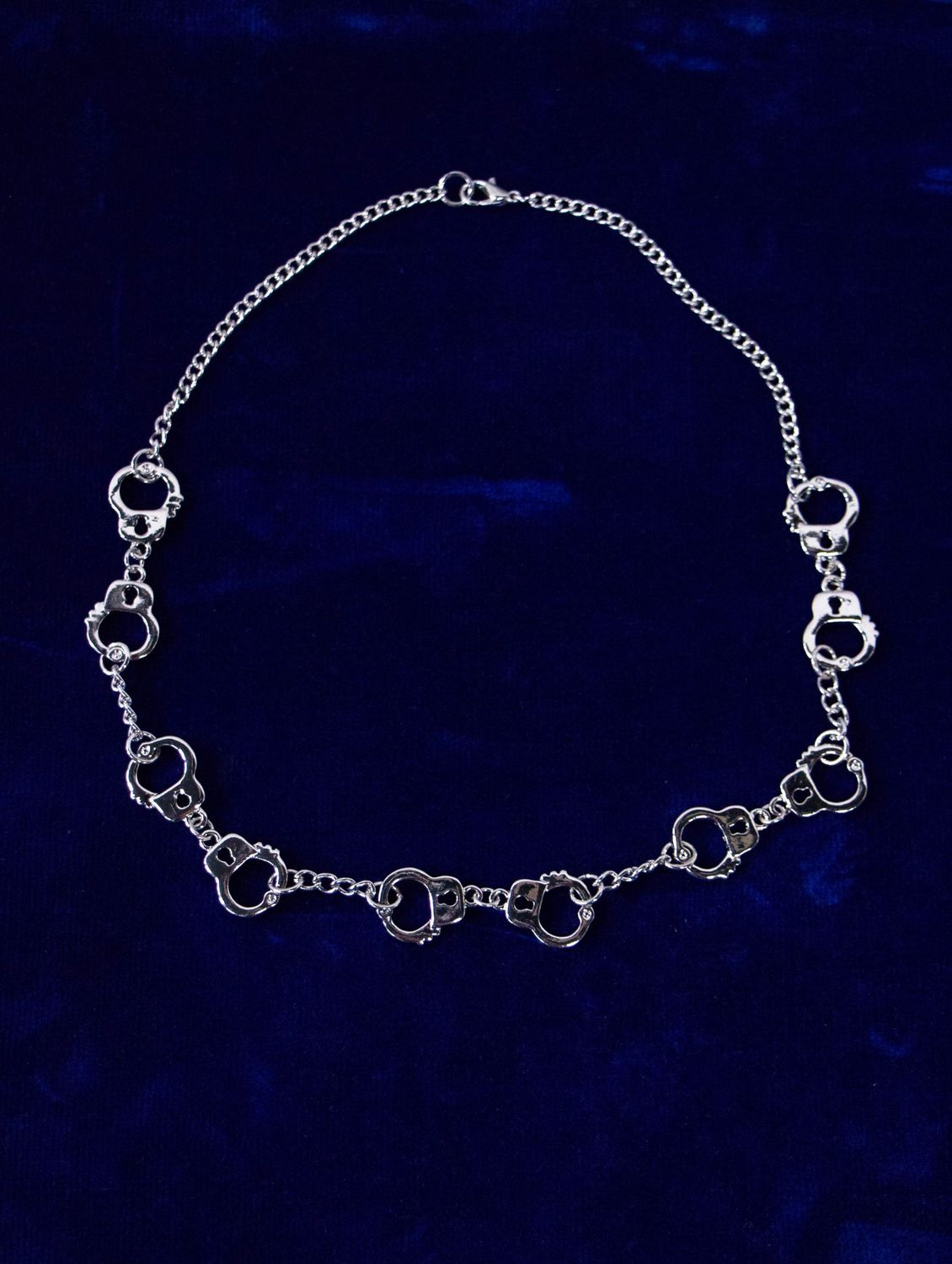 Interlocking Handcuff Chain Necklace