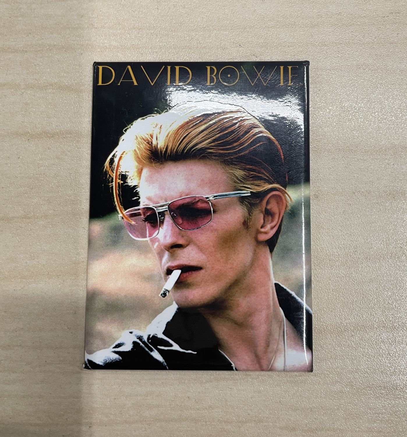 David Bowie Cigarette Magnet