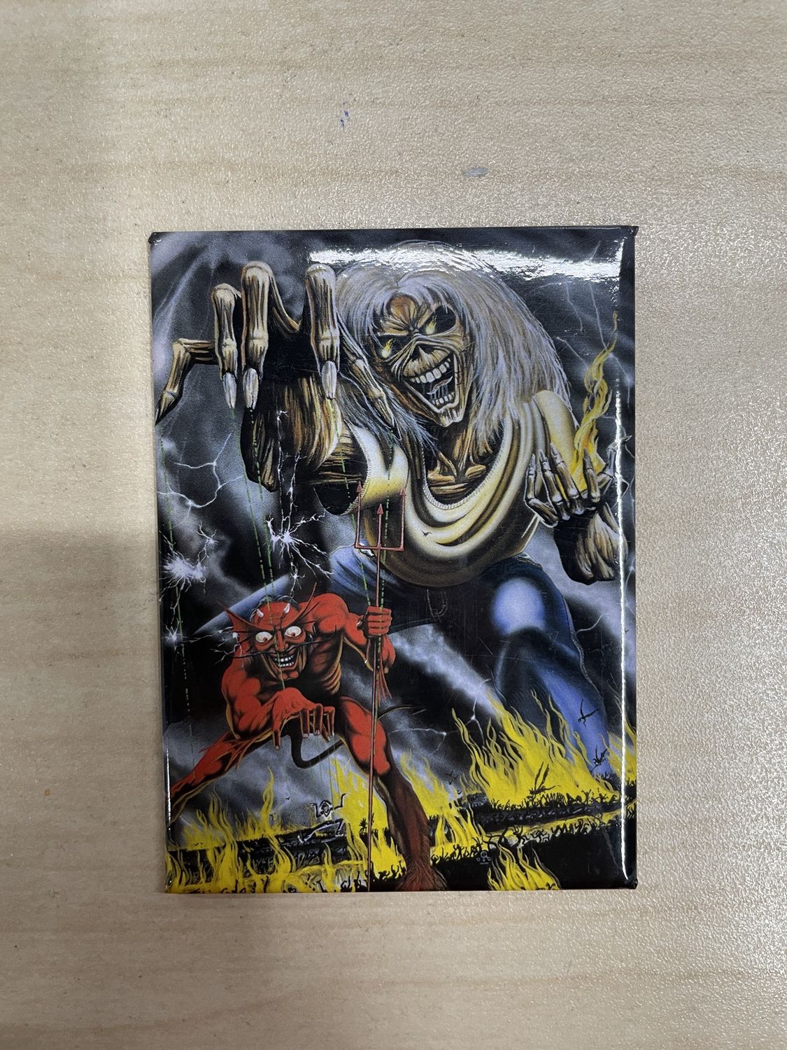 Iron Maiden Number of the Beast Magnet
