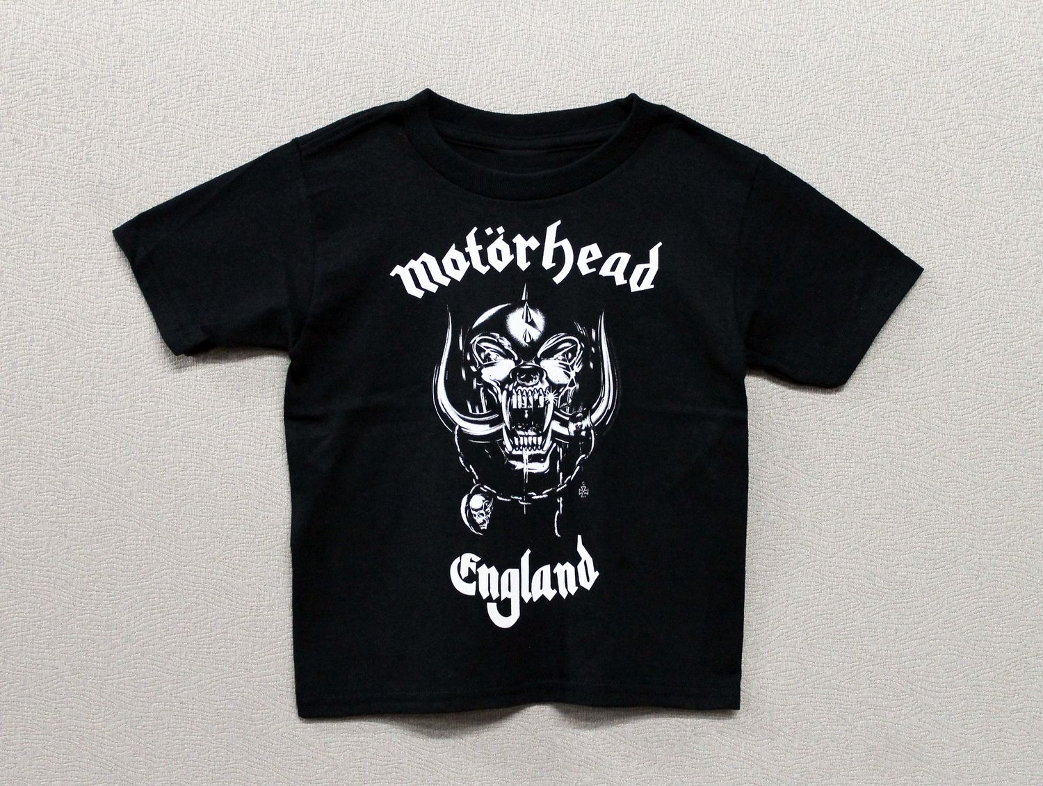 Motorhead England Toddler Tee - Black