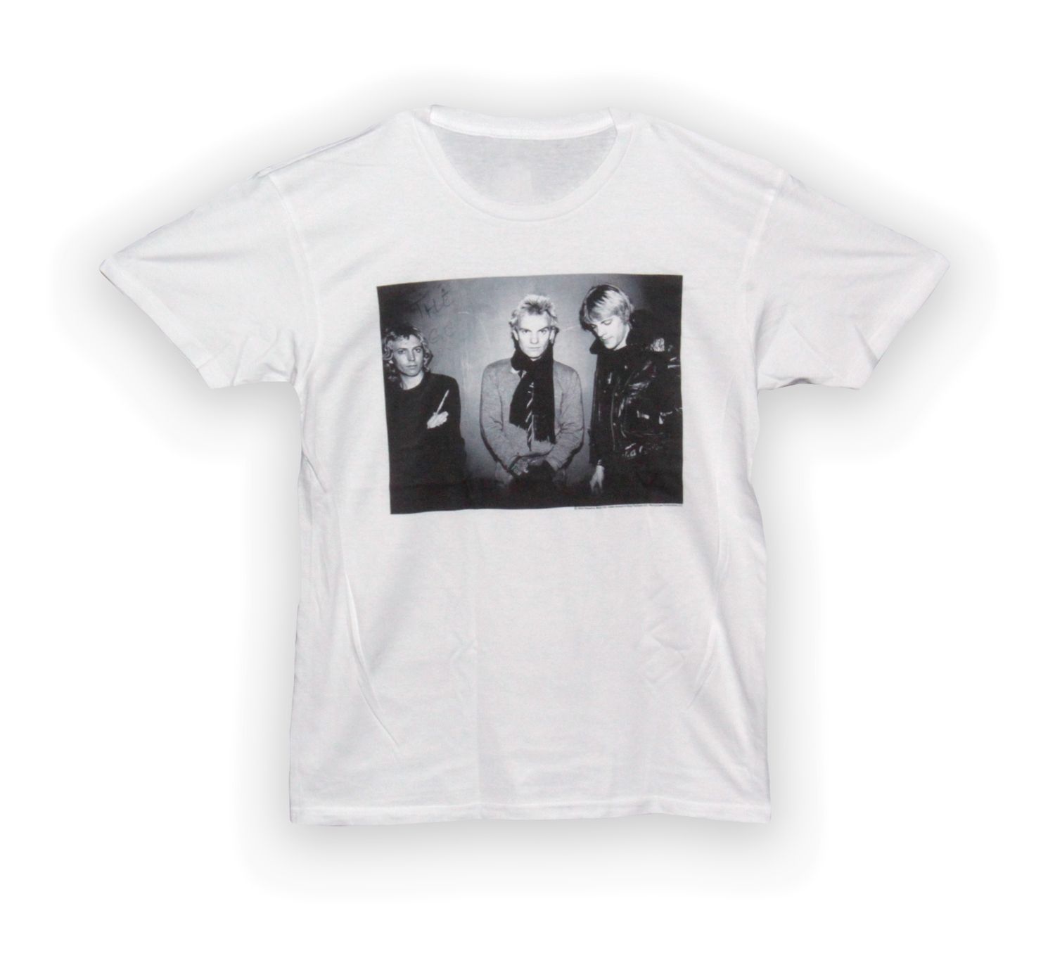 The Police Against Wall - White