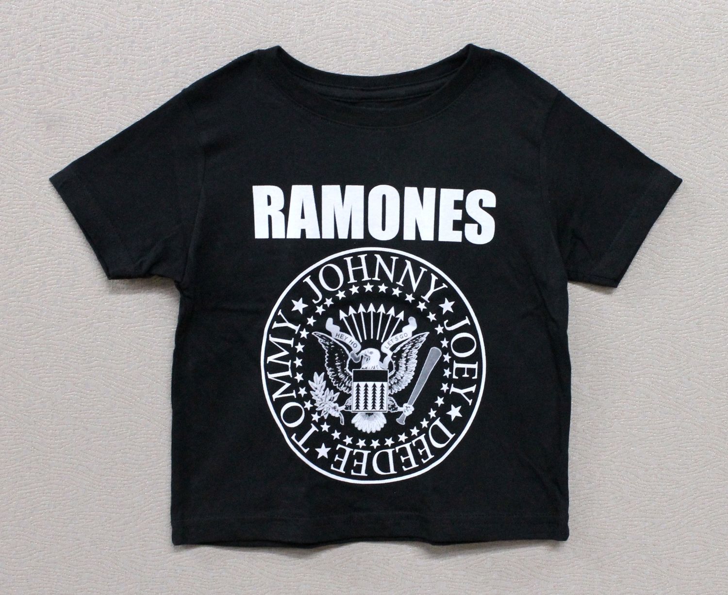 Ramones Logo Toddler Tee - Black