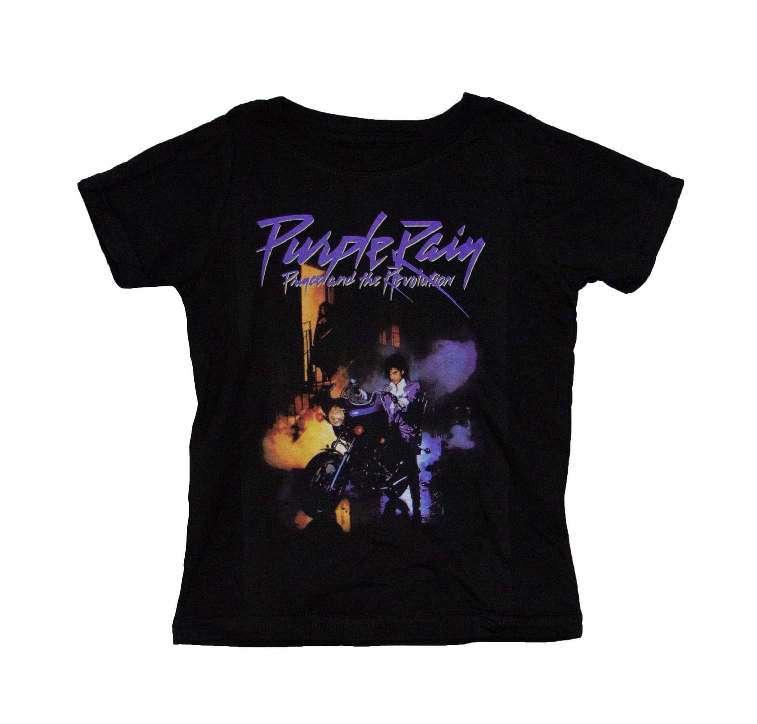 Prince - Purple Rain Toddler Tee - BLK