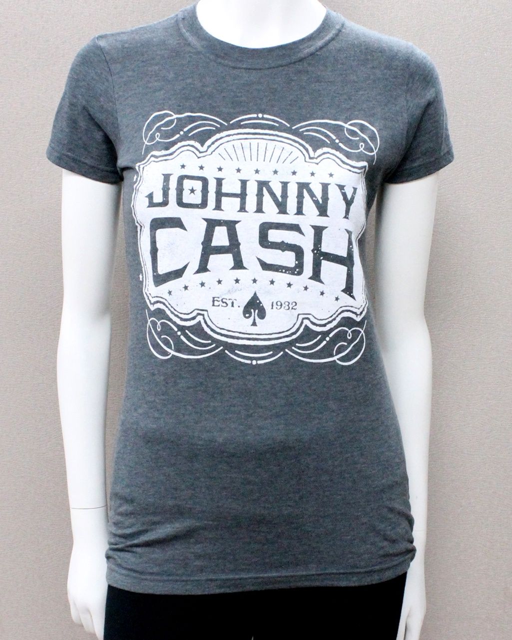 Johnny Cash Emblem Women's - GRY