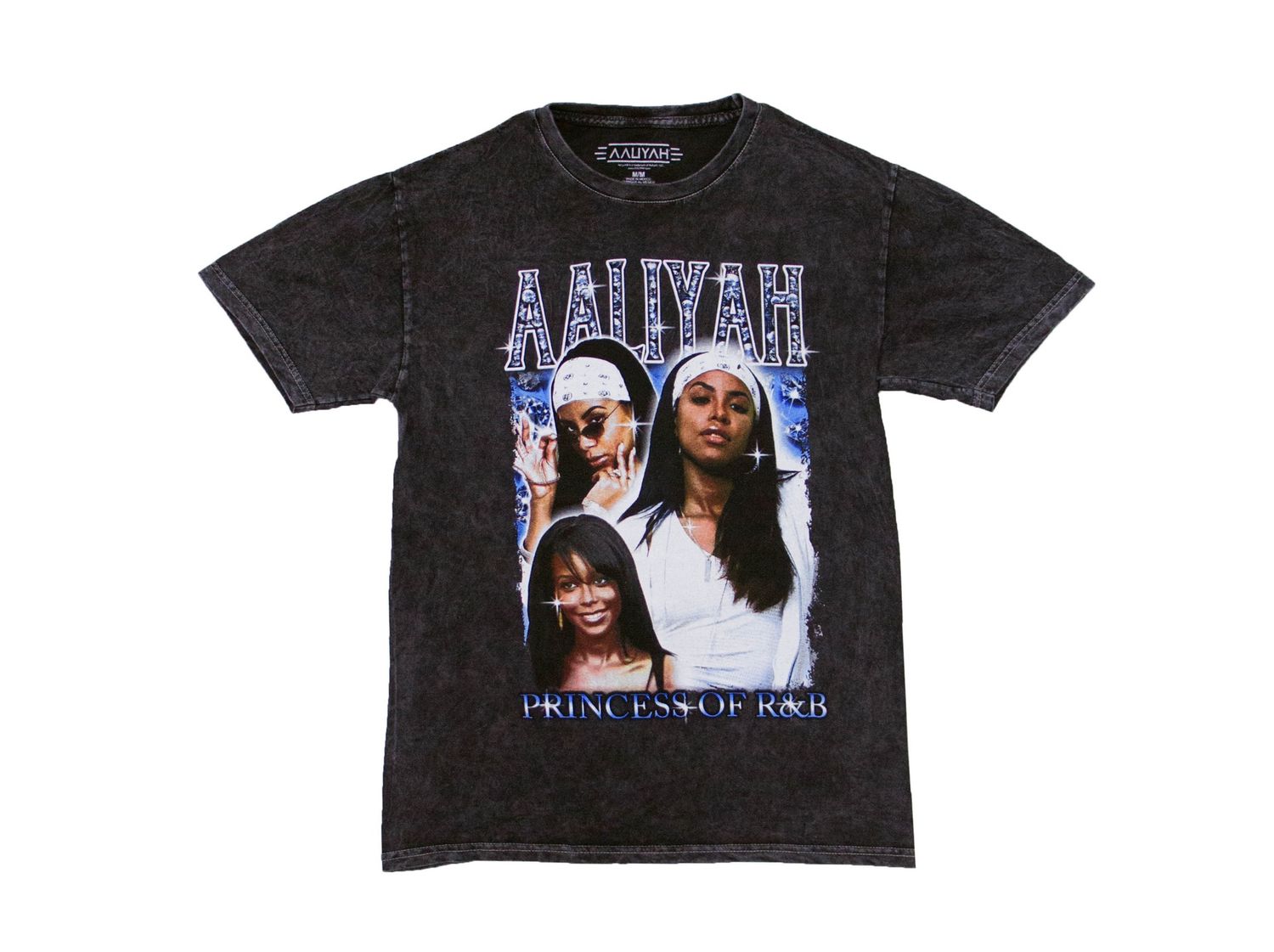 Aaliyah - Bling Princess - CHARCOAL WASH