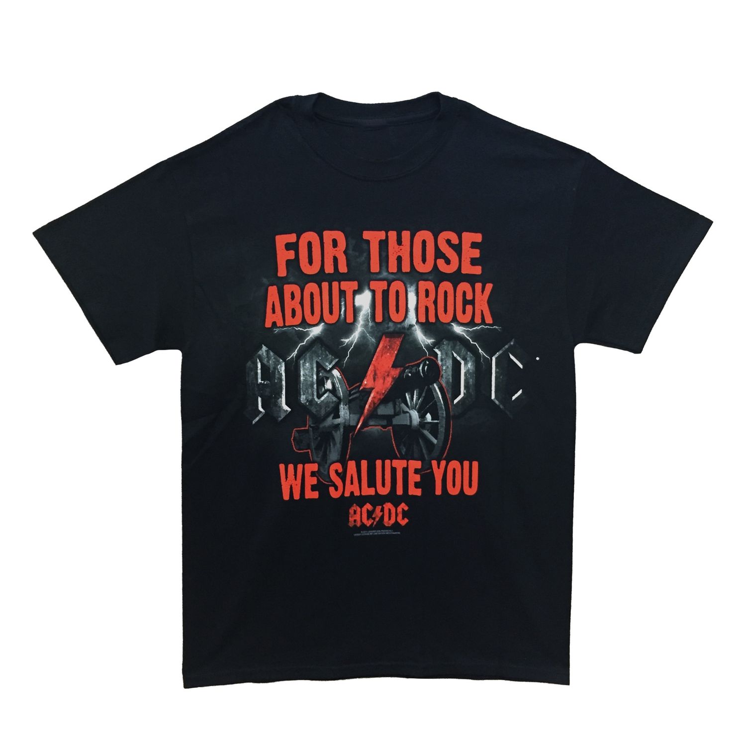 AC/DC For Those About to Rock We Salute You Red/Black