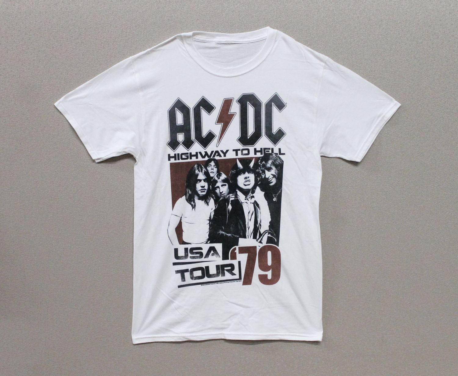 AC/DC Highway to Hell US Tour 79 - White