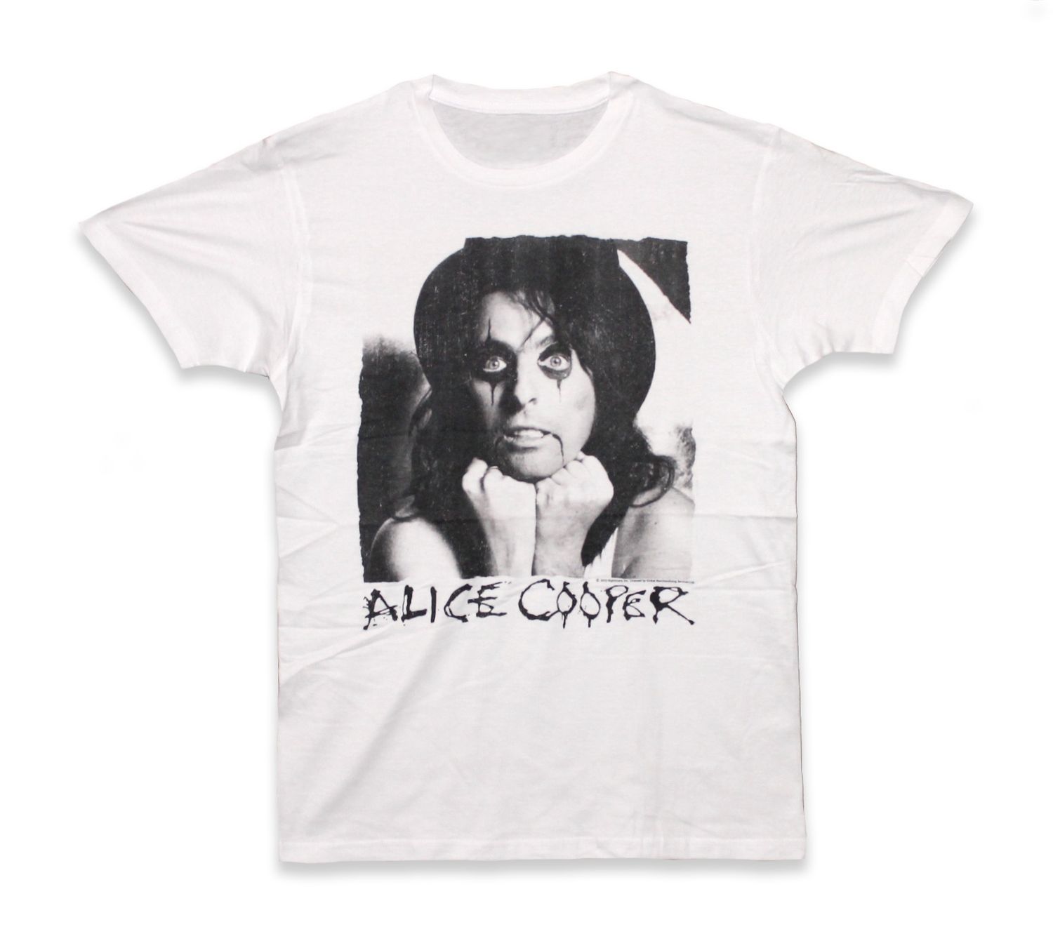 Alice Cooper Photograph - White