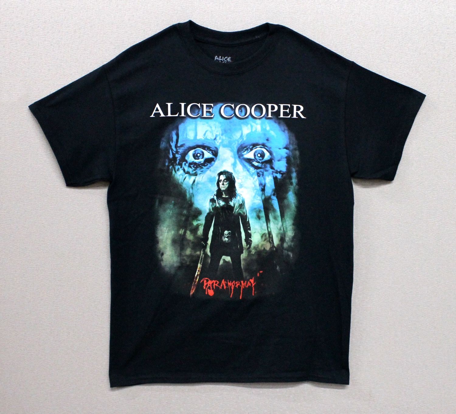 Alice Cooper Paranormal Eyes Looming Over Alice-Black