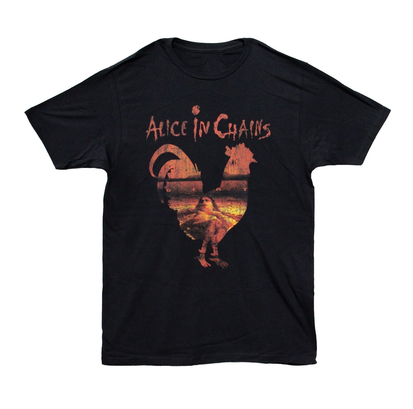 Alice in Chains Dirt Album Rooster - Black