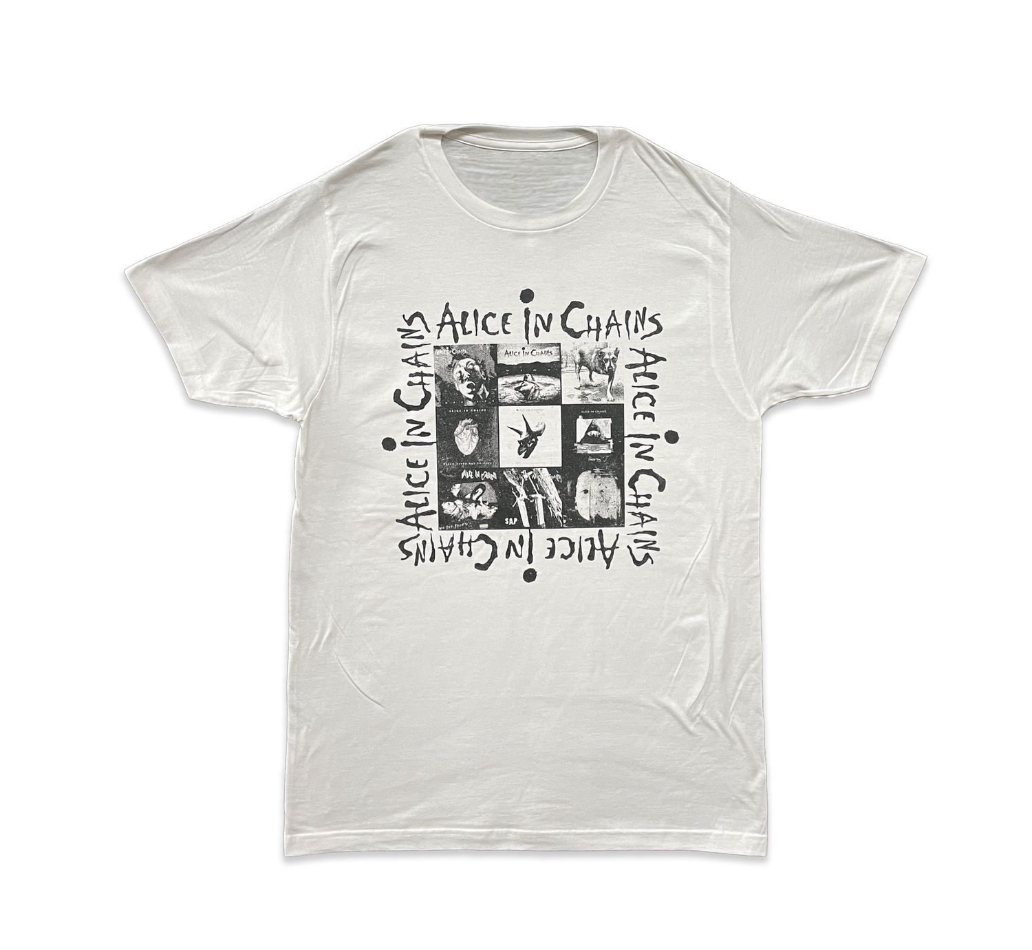 Alice in Chains Multi Album Art - White