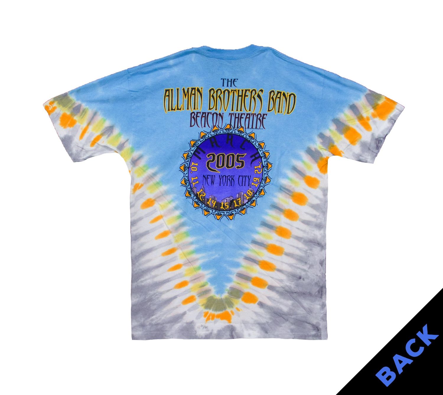 Allman Brothers - Flying Peach - Tie Dye