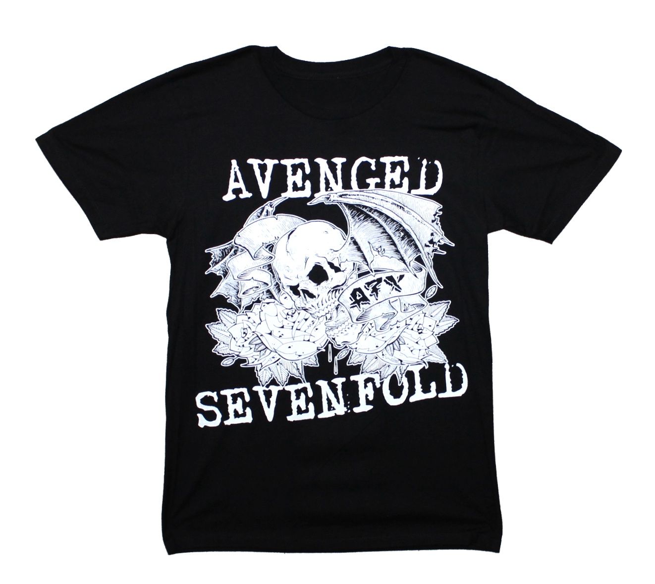 Avenged Sevenfold A7X Skull - Black