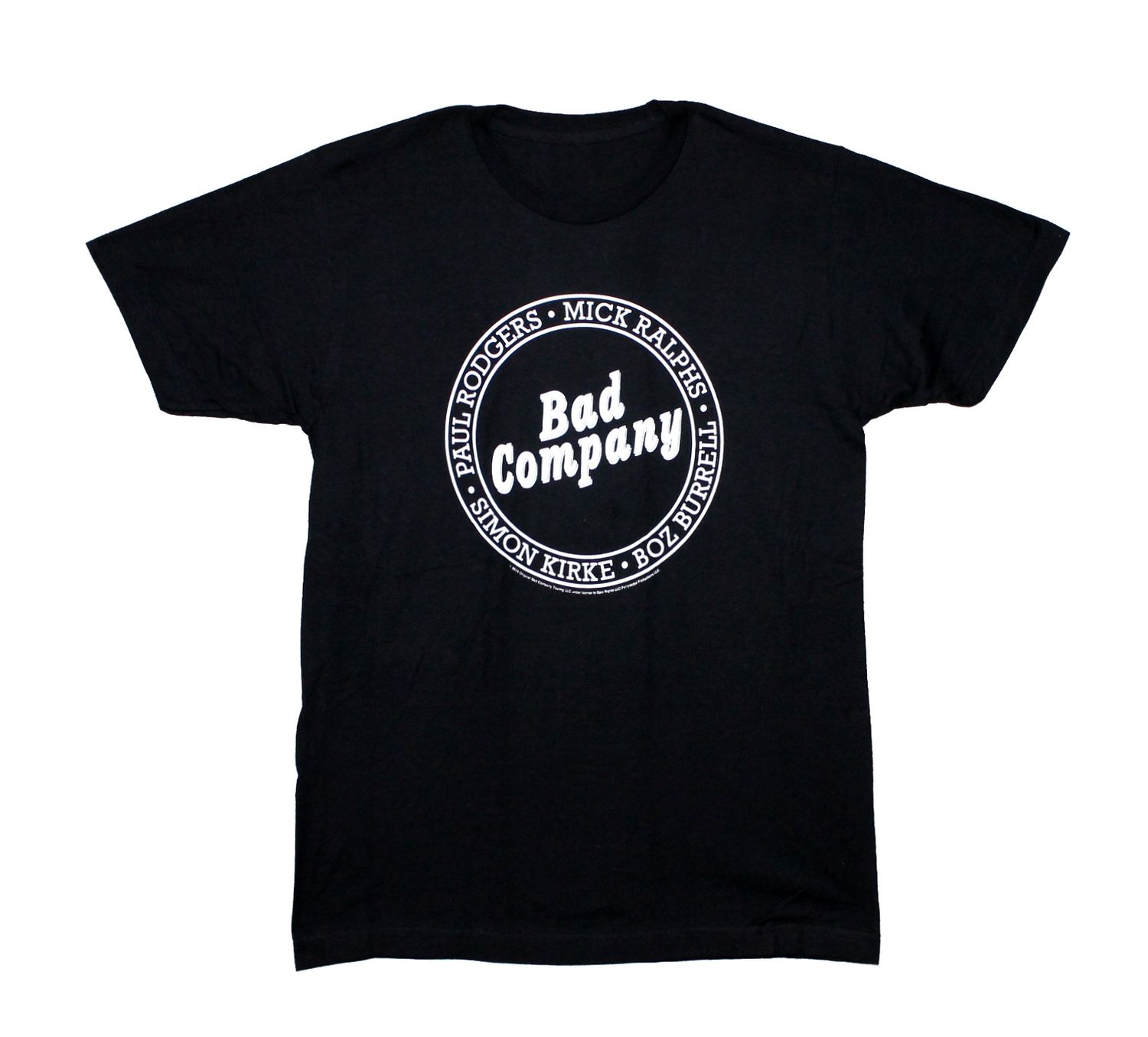 Bad Company Lineup - Black
