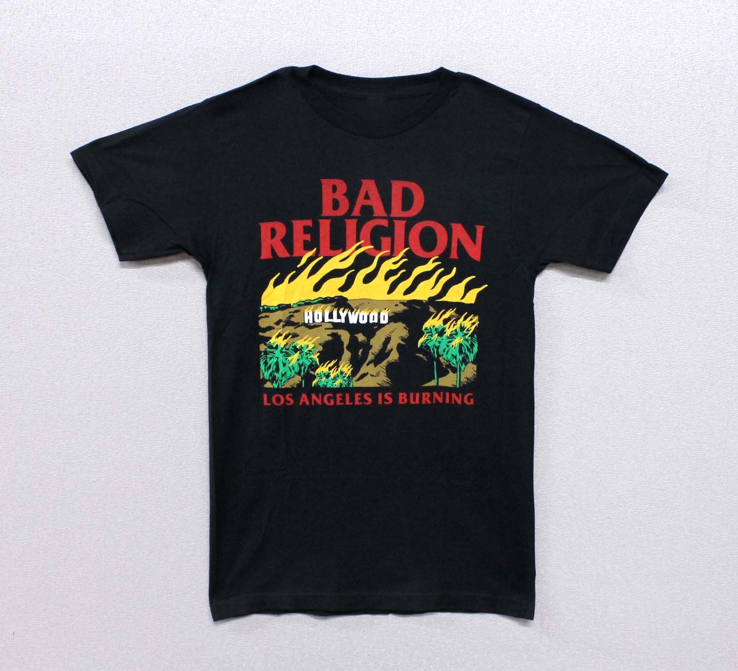 Bad Religion Burning - Black