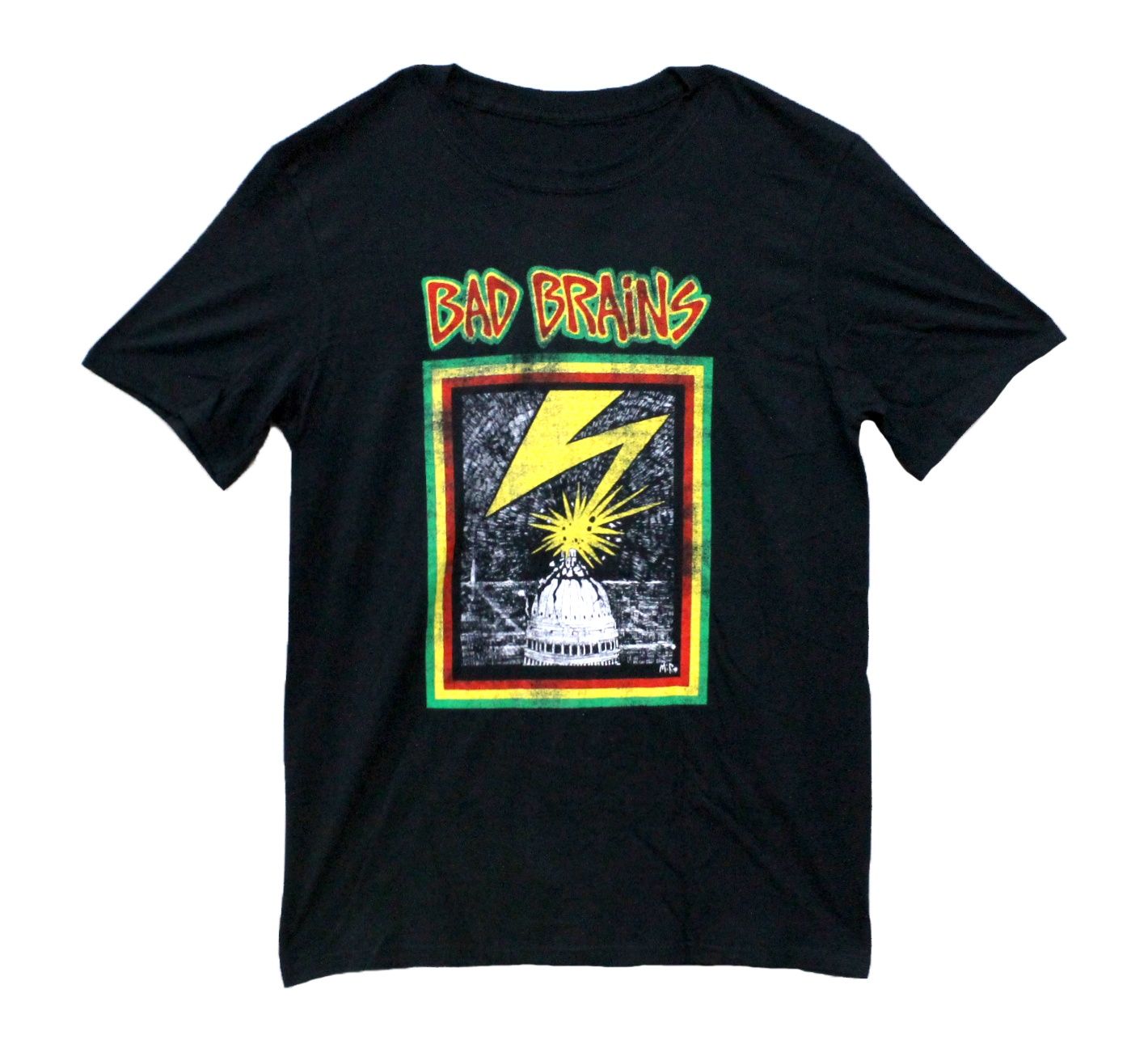 Bad Brains Distressed Capitol - Black