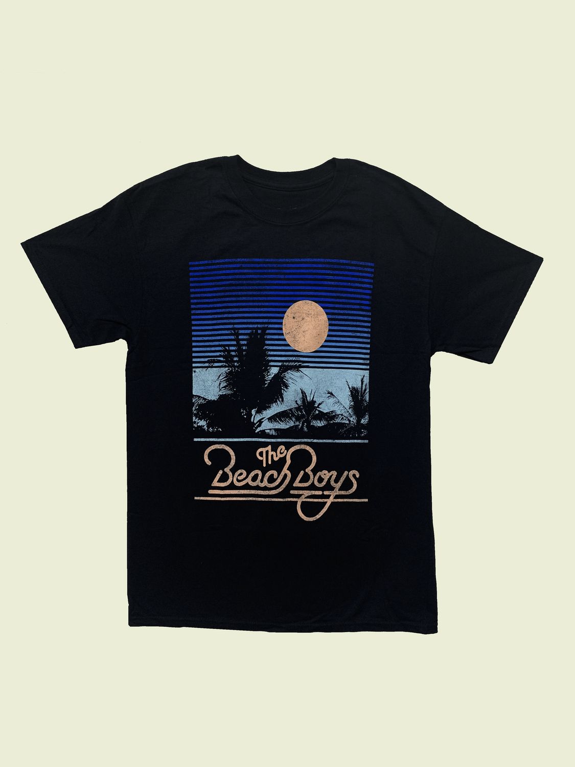 Beach Boys Sunset Stripes - Black